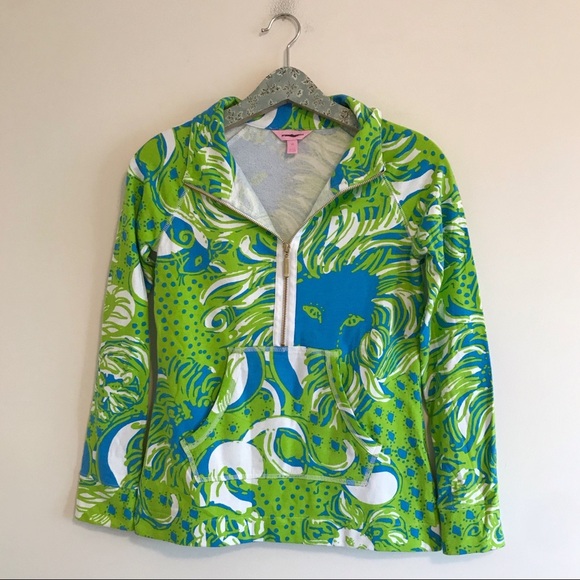 Lilly Pulitzer Skipper Popover Roar of the Jungle - Picture 1 of 6